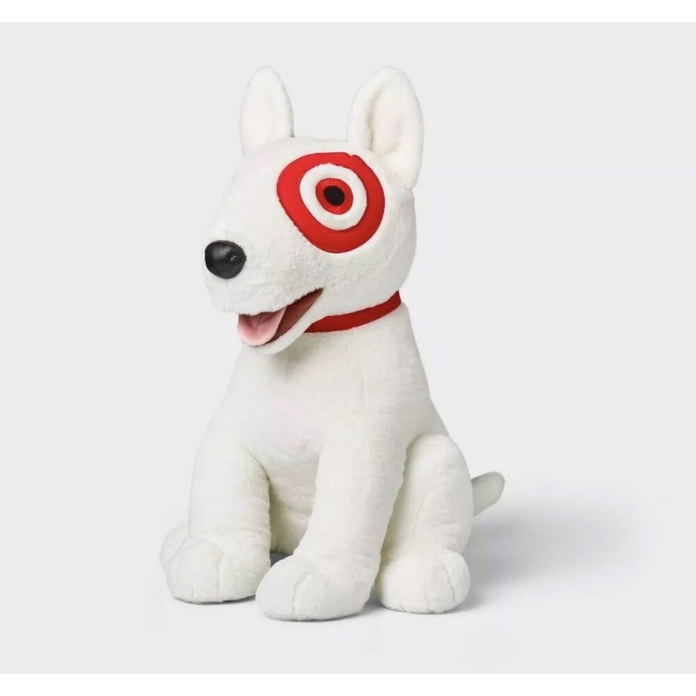 24-inch Target Bullseye Dog Plush Toy 2024